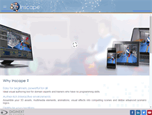 Tablet Screenshot of inscape3d.com
